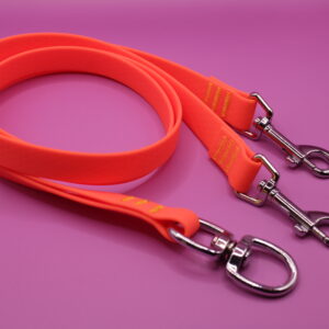 Wodoodporny dwójnik do smyczy z taśmy hexa