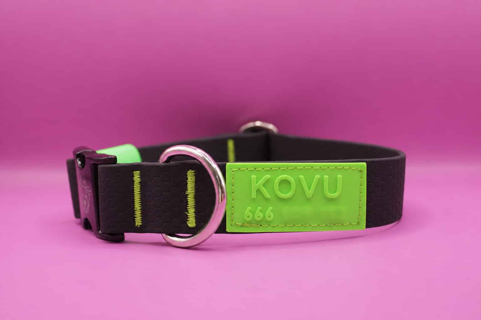 Personalizowana wodoodporna obroża strong z imieniem dla psa